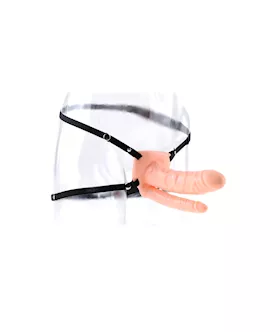 Fetish Fantasy Series 6 Inch Double Penetrator Hollow Strap-on