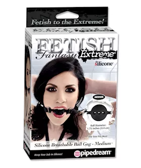 Fetish Fantasy Extreme Silicone Breathable Ball Gag Medium