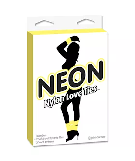 Neon Love Ties
