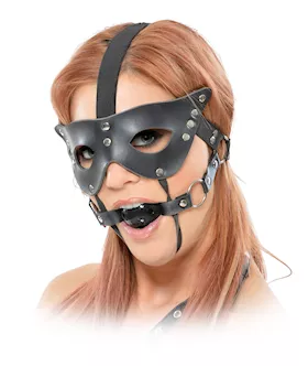 Fetish Fantasy Series Masquerade Mask And Ball Gag