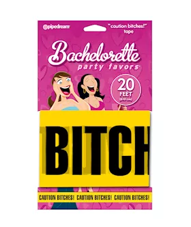 Bachelorette Party Favors Caution Bitches Tape