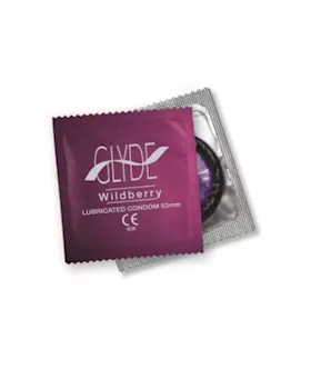 Glyde Condoms Wildberry 10 Pack