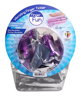 Vibrating Finger Tickler Display Bowl - 30 Units