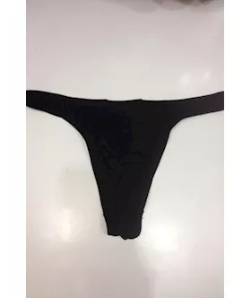 Black Sexy Mens Thong Underwear