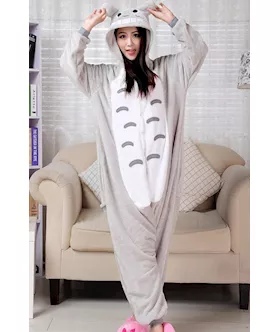 Cosplay Totoro Cartoon Onesies Animal Pajamas