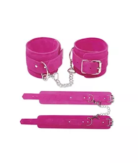 Ff Pink Wrist Cuffs