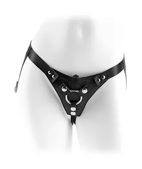 Fetish Fantasy Series Leather Low-rider Harness