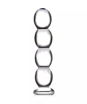 Butt Bubbles Glass Butt Plug
