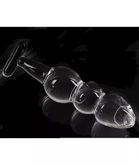 Amore 3 Beaded Glass Anal Toy