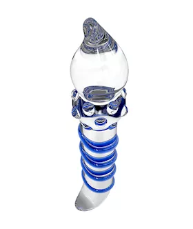 Just The Spot Glass Dildo
