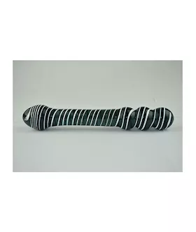 Swirls Of Pleasure Glass Anal Toy