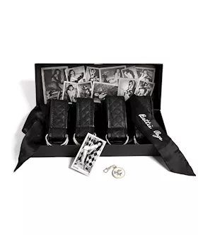 Bettie Page Sweet On Satin Restraints