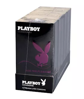 Playboy For Her Pleasure 12 Pk Condoms