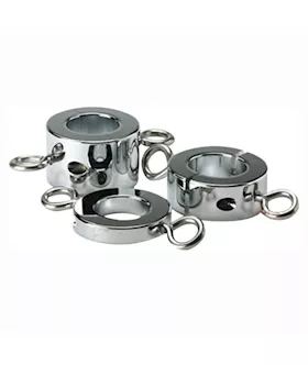 Locking Metal Cock Ring Small