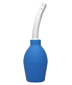 Blue Douche And Enema Flush Bulb