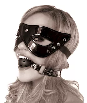 Fetish Fantasy Limited Edition Masquerade Mask & Ball Gag