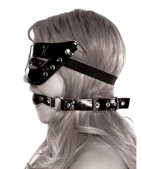Fetish Fantasy Limited Edition Masquerade Mask & Ball Gag