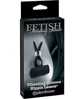 Fetish Fantasy Limited Edition Vibrating Silicone Nipple Lassos