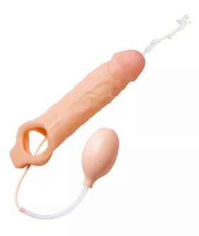 Realistic Ejaculating Cock Sheath