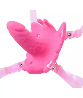 Monarch Remote 10 Mode Silicone Strap On Vibrator