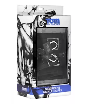 Tom Of Finland Neoprene Ankle Cuffs