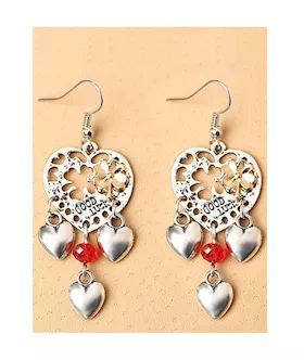 Good Luck Muti Sweethearts Hook Earrings