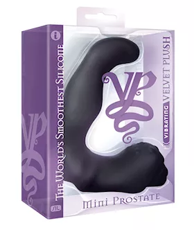 Velvet Plush Mini Prostate Black