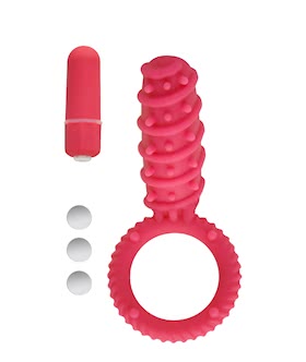 Simply Silicone 10x Love Button Ring