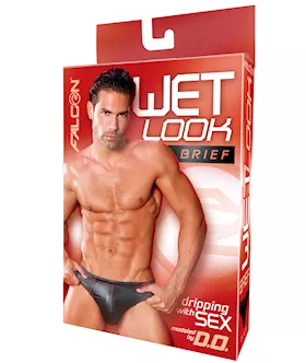 Wet Look Brief Small