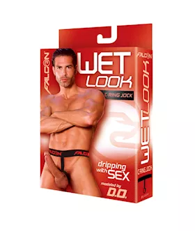 Wet Look C-ring Jock Extra Large