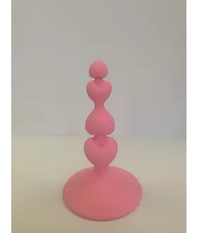 Silicone Love Bead Anal Plug