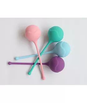 Silicone Cherry Bomb Kegel Ball