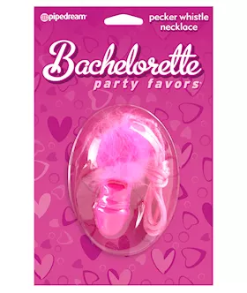 Bachelorette Party Favors Pecker Whistle Necklace