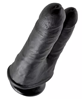 King Cock Double Penetrator Suction Cup Dildo