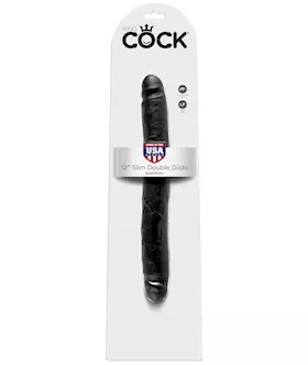 King Cock 12 Inch Slim Double Dildo