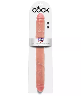 King Cock 16 Inch Thick Double Dildo