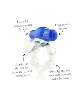 Overtime Vibrating Cock Ring By Screaming O