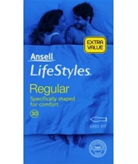 Ansell Lifestyles Regular 30 Pack