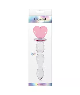 Crystal Heart Of Glass Pink