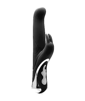 Shots Toys Rechargeable Rabbit Black