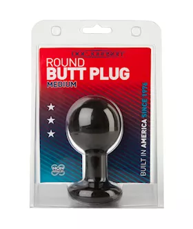 Round Butt Plug Medium