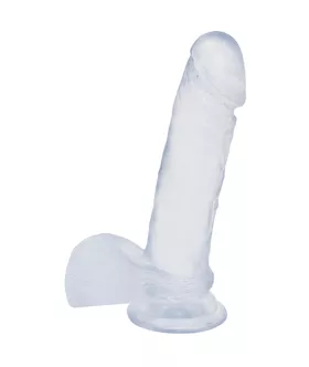 Crystal Jelly Realistic Cock With Balls