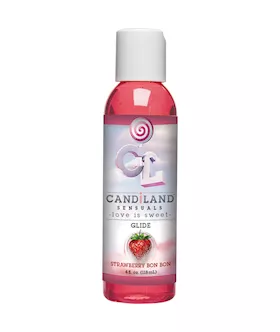 Candiland Sensuals Glide - Strawberry - 120ml