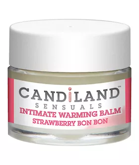 Candiland Sensuals Intimate Warming Balm Strawberry Bon Bon