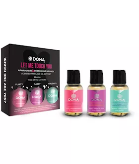 Dona Scented Massage Gift Set 3 X 30 Ml