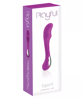 Playful Spirit Silicone Rechargeable Purple