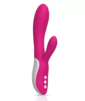 Playful Kiss Silicone Rechargeable Pink