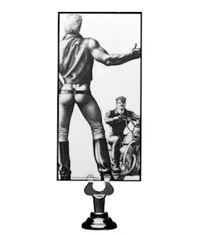 Tom Of Finland Silicone P-spot Vibrator