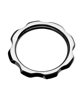 Gear Head Metal Cock Ring 175 inch