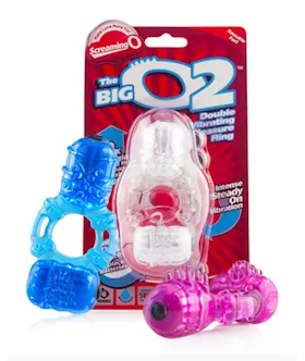 Big O 2 Double Vibrating Ring By Screaming O
